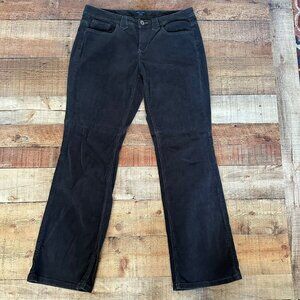 Tommy Hilfiger Women's Black Corduroy Bootcut Pants -12L